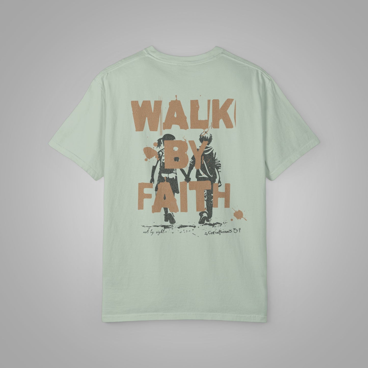 Walk By Faith Heavyweight Tee